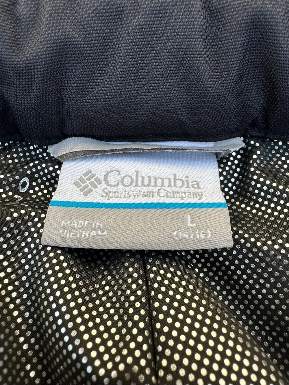 Columbia Black Kids Snow Pants